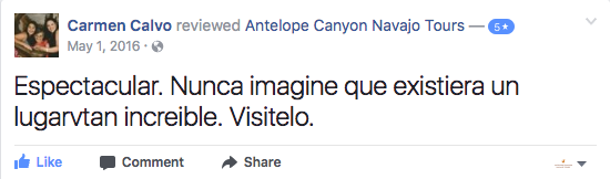 Review of Antelope Canyon Navajo Tours #15