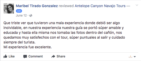 Review of Antelope Canyon Navajo Tours #3