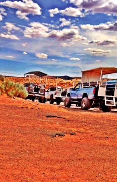 Antelope Canyon Tour Vehicles