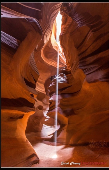 Antelope Canyon hole in ceiling 3