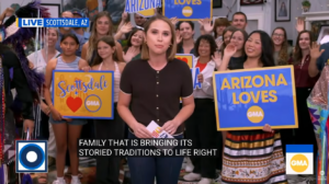 Antelope Canyon Navajo Tours Featured on Good Morning America’s Arizona USA 250 Special